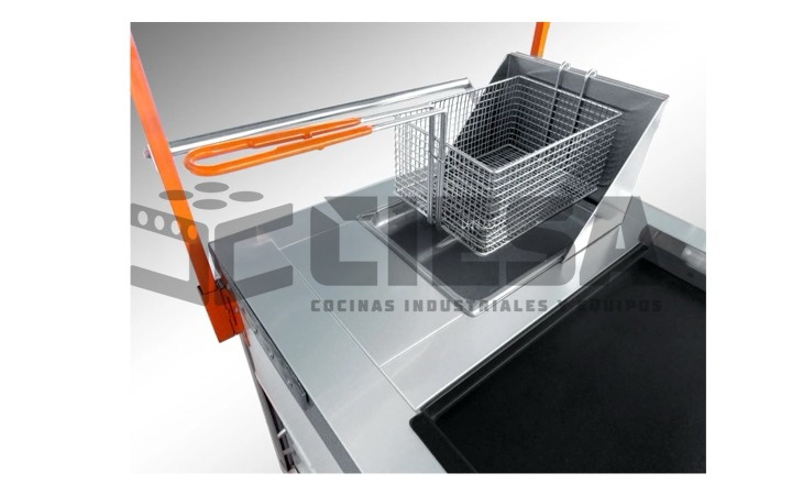 Carrito Para Hot Dogs Y Hamburguesas Mod CH 170 - Imagen 3