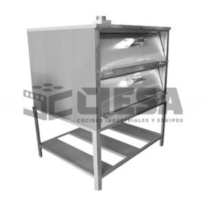 Horno Para Pan De Cuatro Charolas En Acero Inox