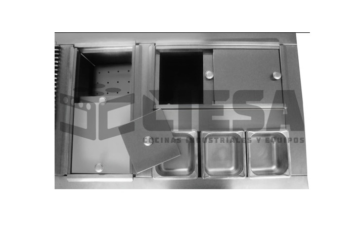 Carrito Para Hot Dogs Y Hamburguesas Mod CH 170 - Imagen 2