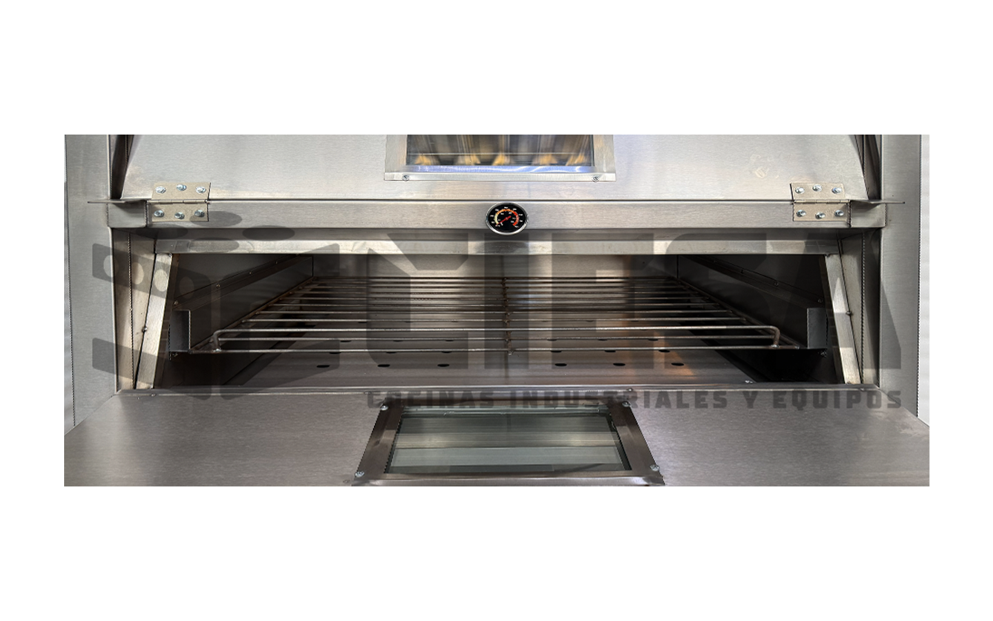 Horno Para Pan 4 Charolas Con Luz Y Cristal Acero Inoxidable - Imagen 3