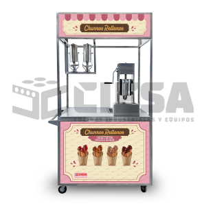 Carrito para Churros Rellenos
