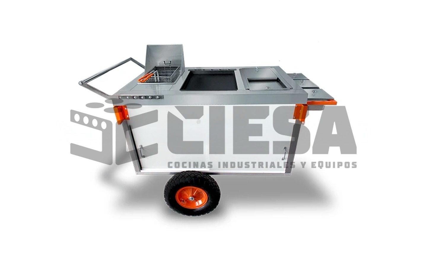 Carrito Para Hot Dogs Y Hamburguesas Mod CH 100 - Imagen 2