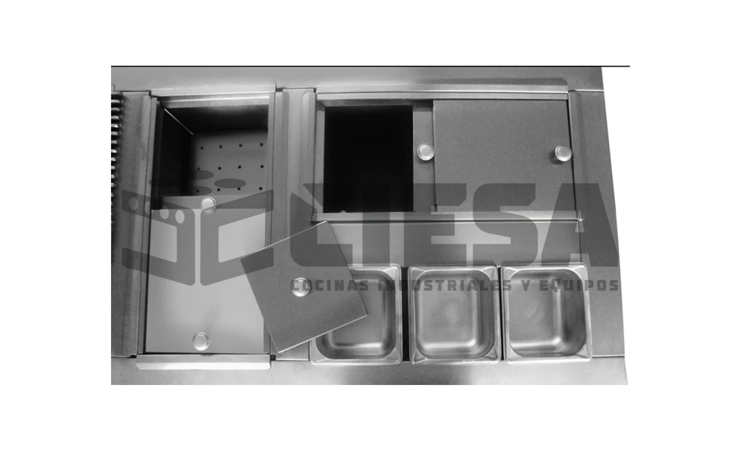 Carrito Para Hot Dogs Y Hamburguesas Mod CH 100 - Imagen 3