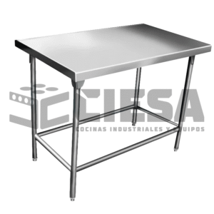 Mesa de trabajo, T isla sin piso Ciesa MTI