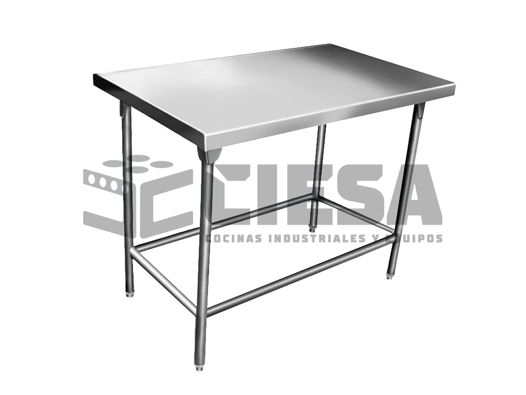 Mesa de trabajo, T isla sin piso Ciesa MTI