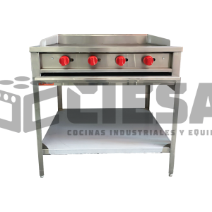 Plancha Con Base En Acero Inoxidable PSG90