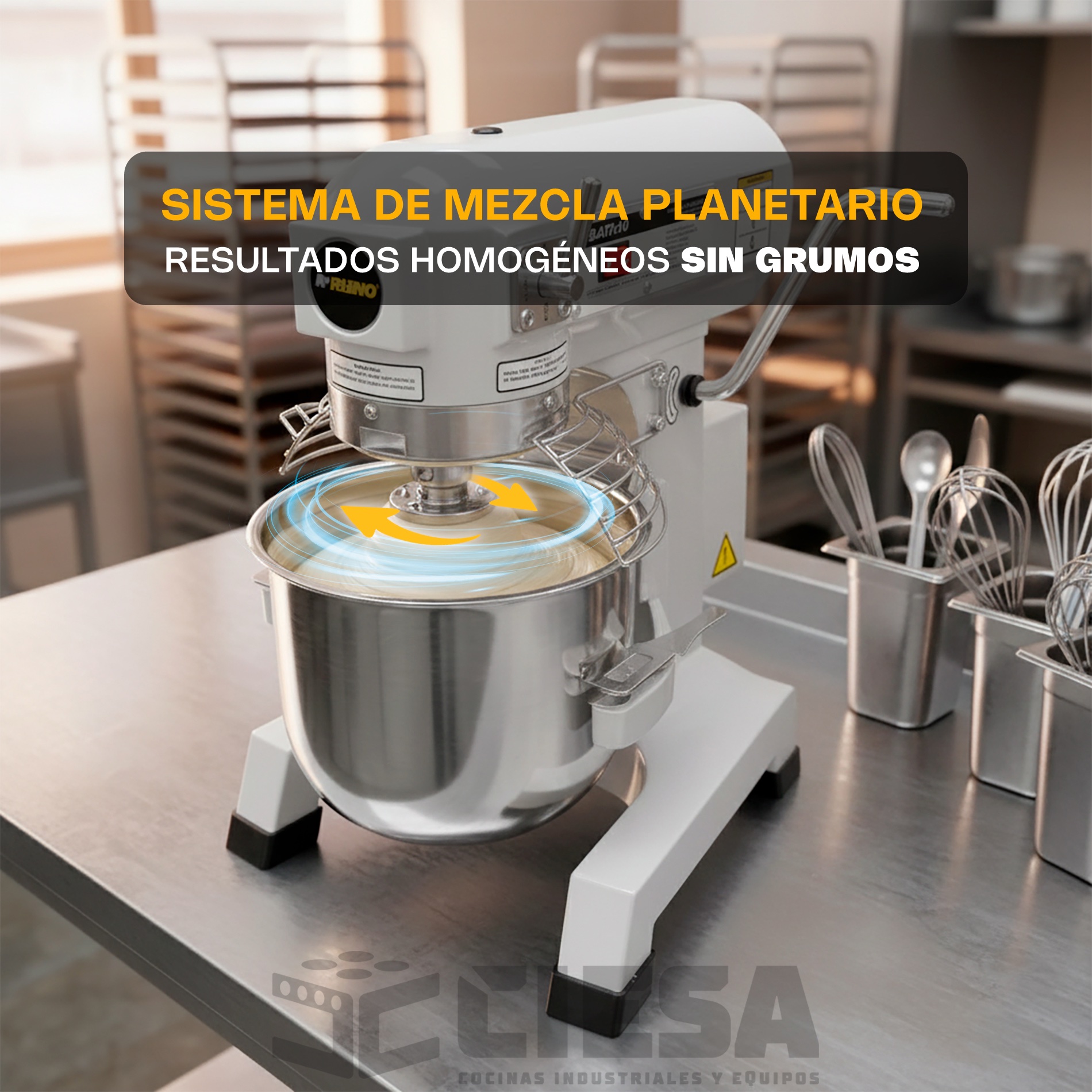 Batidora planetarias 10L BATI-10 - Imagen 9